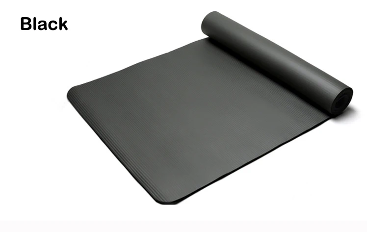 מזרנית יוגה עבה למתחילים, מזרנית תרגול, NBR פילאטיס, מזרנית יוגה לגימנסיה, סטודיו יוגה, כושר ביתי, עבה 10 מילימטר