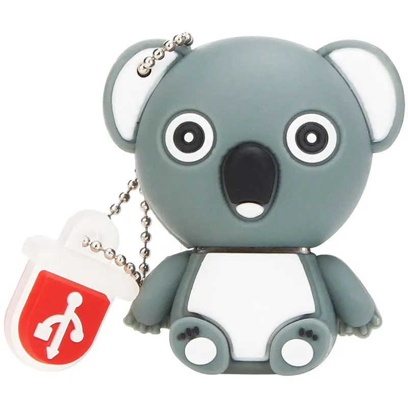 1 Флеш-накопитель 16gb cartoon 128gb 8gb 4gb персональная usb флешка 2,0 panda Usb флеш-накопитель 32gb флеш-накопитель 64gb - Цвет: 1