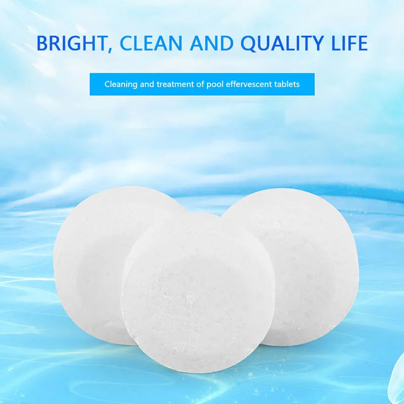 100 шт./бутылка мини Электрический водяной насос таблетки хлора Планшеты клетка