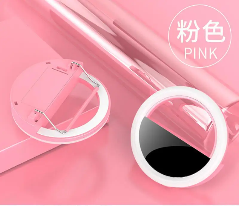 Selfie Light LED Ring Lens Makeup Mirror Beauty Tools Photo Fill Light Photography Light For Photo Camera Cell Phone Smartphone