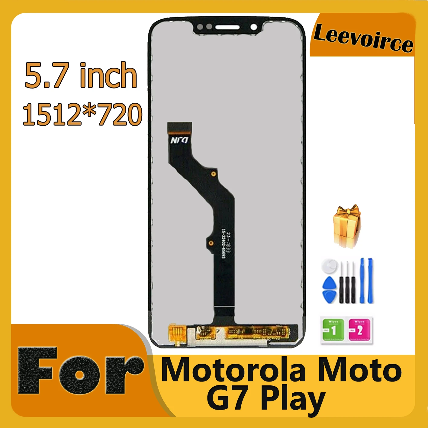 ЖК-дисплей 5 7 дюйма для Motorola Moto G7 Play xtсвязь сенсорный экран дигитайзер moto сборка
