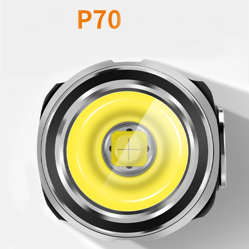 4200 люменов XHP70.2 lanterna atica Фонарик светодиодный puissant usb ультра яркий с изменением дальности света Факел светодиодный 26650 батарея Rechargeabl