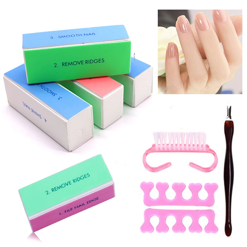 

Nail Art Sanding File Pedicure Manicure Tools Buffer Block Nail Design Buffing Block Nail Care Tools Professional Nail Files