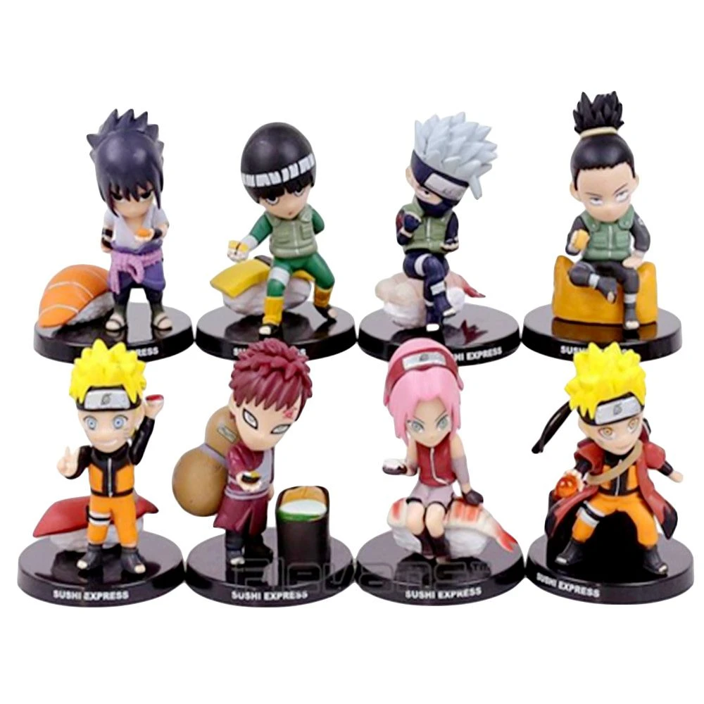 images Kid Cute Kakashi Pictures 1 pcs cartoon food sushi action figure cute kakashi gaara uchiha sasuke pvc model anime collection kid gift toy