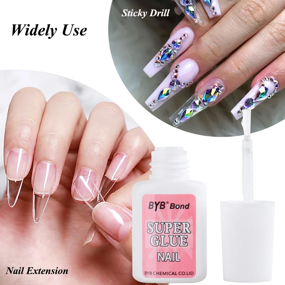 Fast Dry Nail Glue False Nail Tips Gel Polish Fake Nails Extension Adhesive Super UV Glue Acrylic Nail Art Tools Manicure TR1866 4 Fast Dry Nail Glue False Nail Tips Gel Polish Fake Nails Extension Adhesive Super UV Glue Acrylic Nail Art Tools Manicure TR1866 4