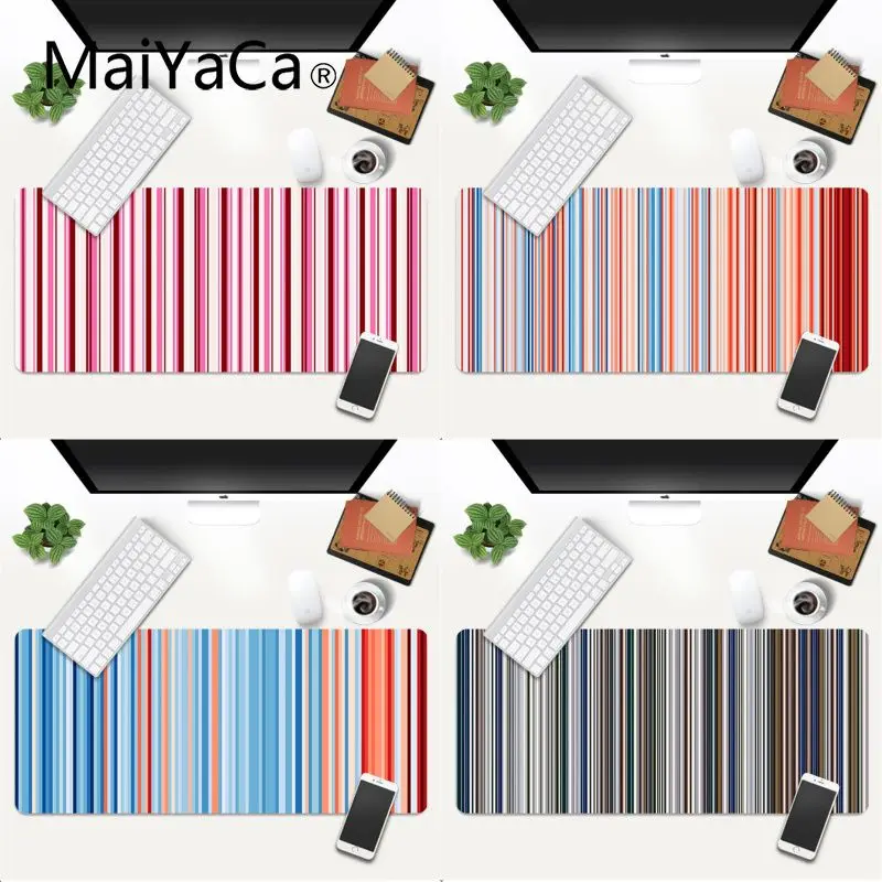 

MaiYaCa Vertical Stripe Rubber Mouse Durable Desktop MousepadÂ Gaming Mouse Mat xl xxl 800x400mm for world of warcraft