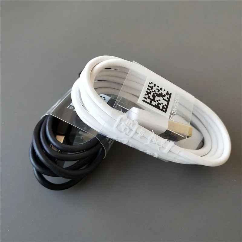 10Pcs/Lot 1M Type C USB Fast Charger Data Sync Charging Cable For Samsung S10 S9 S8 Plus S10E S10 5G Note 10 Pro 9 8