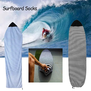 

Surfboard Socks Cover Storage Bag Case Water Surf Sports 180/200/230CM Bundle Pocket Bag Quick-dry Funboard Protective Cover
