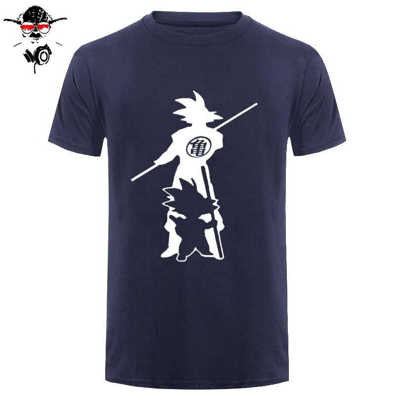 

Japan anime Dragon Ball Z printing T Shirt Saiyan funny men Son Goku Tees Tops Men Clothes