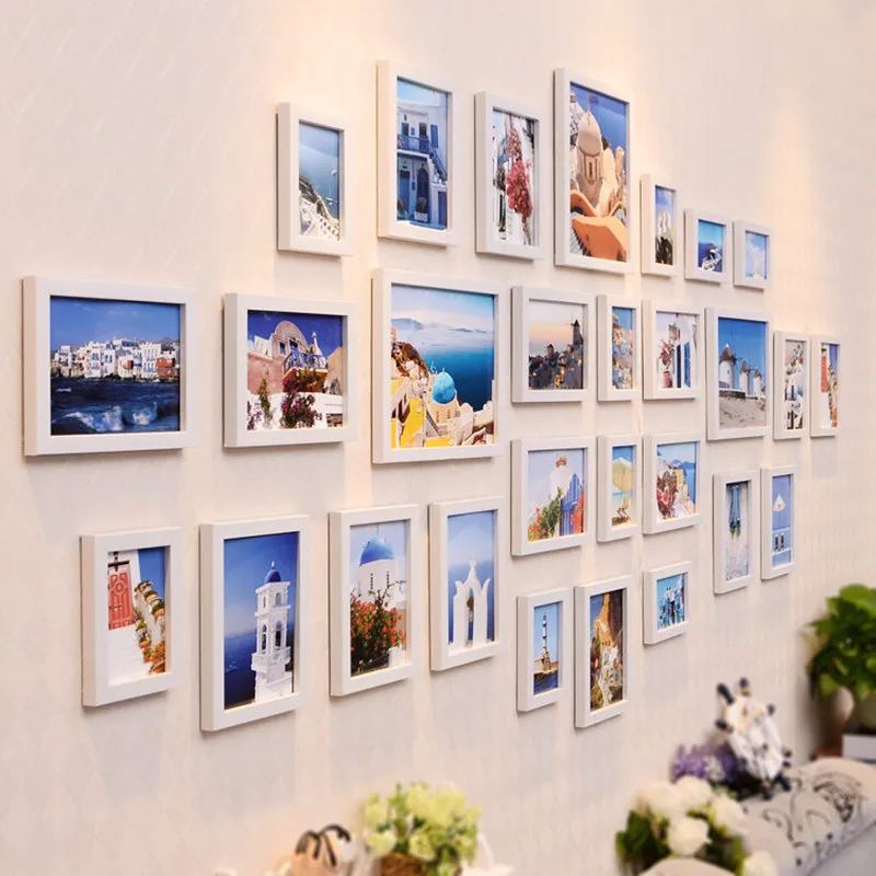 Фоторамка в современном стиле комбинированное украшение для стен фоторамка фона