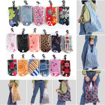 

1PC Foldable Reusable Bags For Groceries Recyclable Grocery Tote Pouch Eco-Friendly Heavy Duty Washable Pouch Bag 38x58cm
