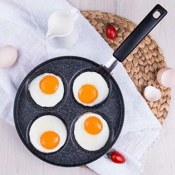 

Four/Seven-hole Frying Pot Thickened Omelet Pan Non-stick Egg Pancake Steak Pan Cooking Egg Ham Pans Breakfast Maker