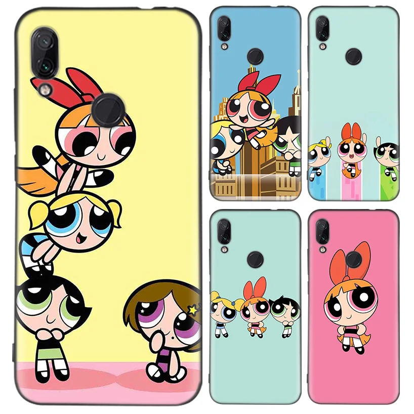 

The Powerpuff Girls Case for Xiaomi Redmi Note 7 8 K20 7S 7A 6 6A Pro S2 5 Mi Play 9T CC9 E A1 A2 Lite F1 Soft Phone Coque Cover