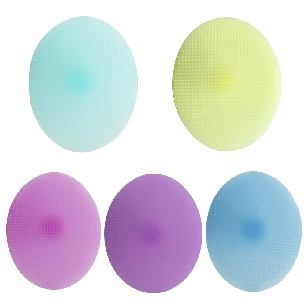 Manual Operate Silicone Cleaning Brush Cosmetic Tool Facial Dirt Remover Face Washing Brush Skin Care Foundation Makeup Cleaner