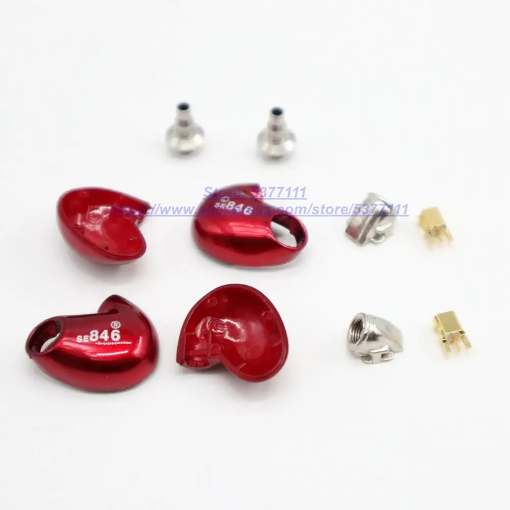 DIY ремонт наушников дома оболочки+ винт для Shure SE535 SE846 наушники прозрачный