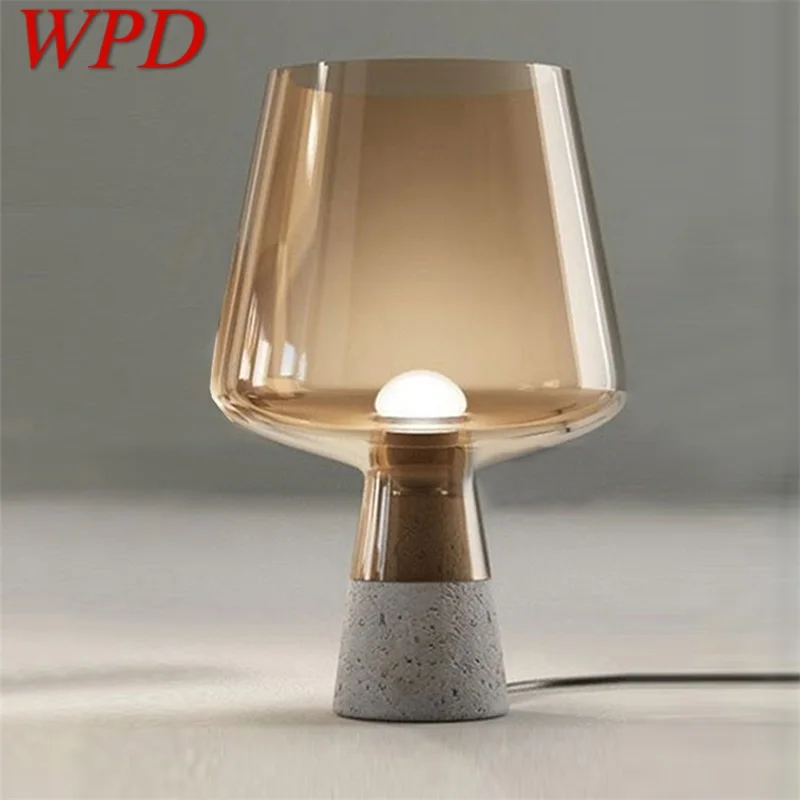 

WPD Contemporary Table Lamp Design E27 Marble Desk Light Home LED Decorative For Foyer Living Room Office Bedroom