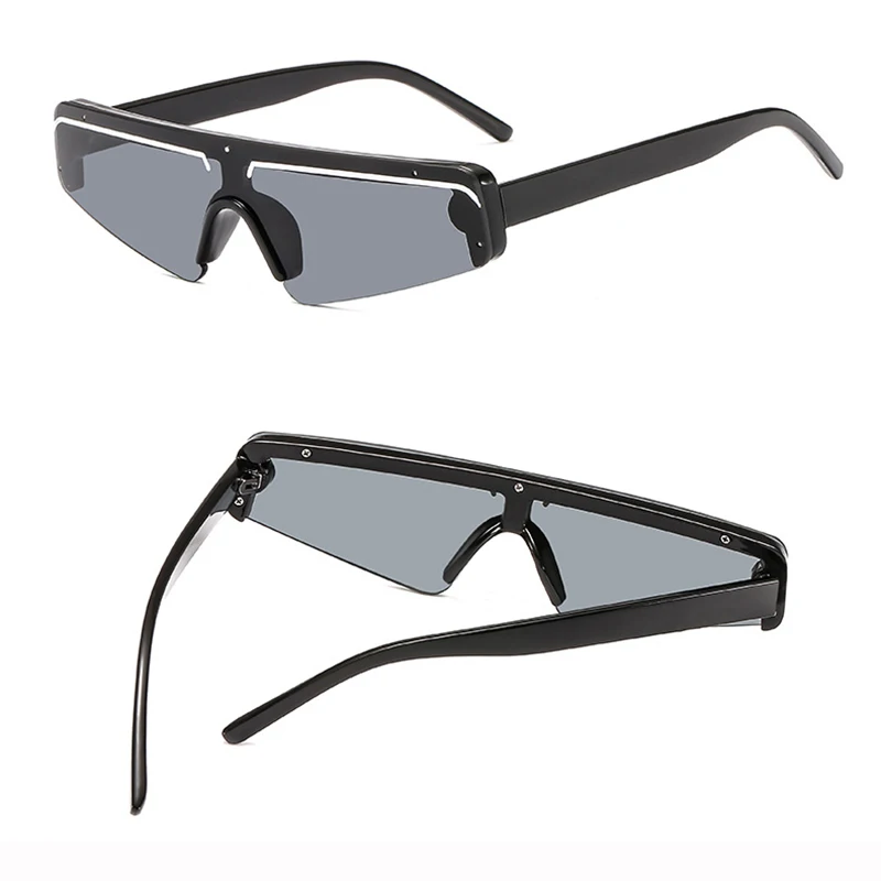 LeonLion, Ретро стиль, кошачий глаз, солнцезащитные очки для женщин, Ретро стиль, дизайнерские солнцезащитные очки для женщин,, высокое качество, кошачий глаз, маленькие, Oculos De Sol Feminino - Цвет линз: BlackWhiteGray