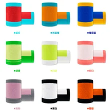 Нарукавник цветной пота абсорбирующий хлопок наручные компрессионные фитнес спортивные наручные Волан протектор на запястье настраиваемый