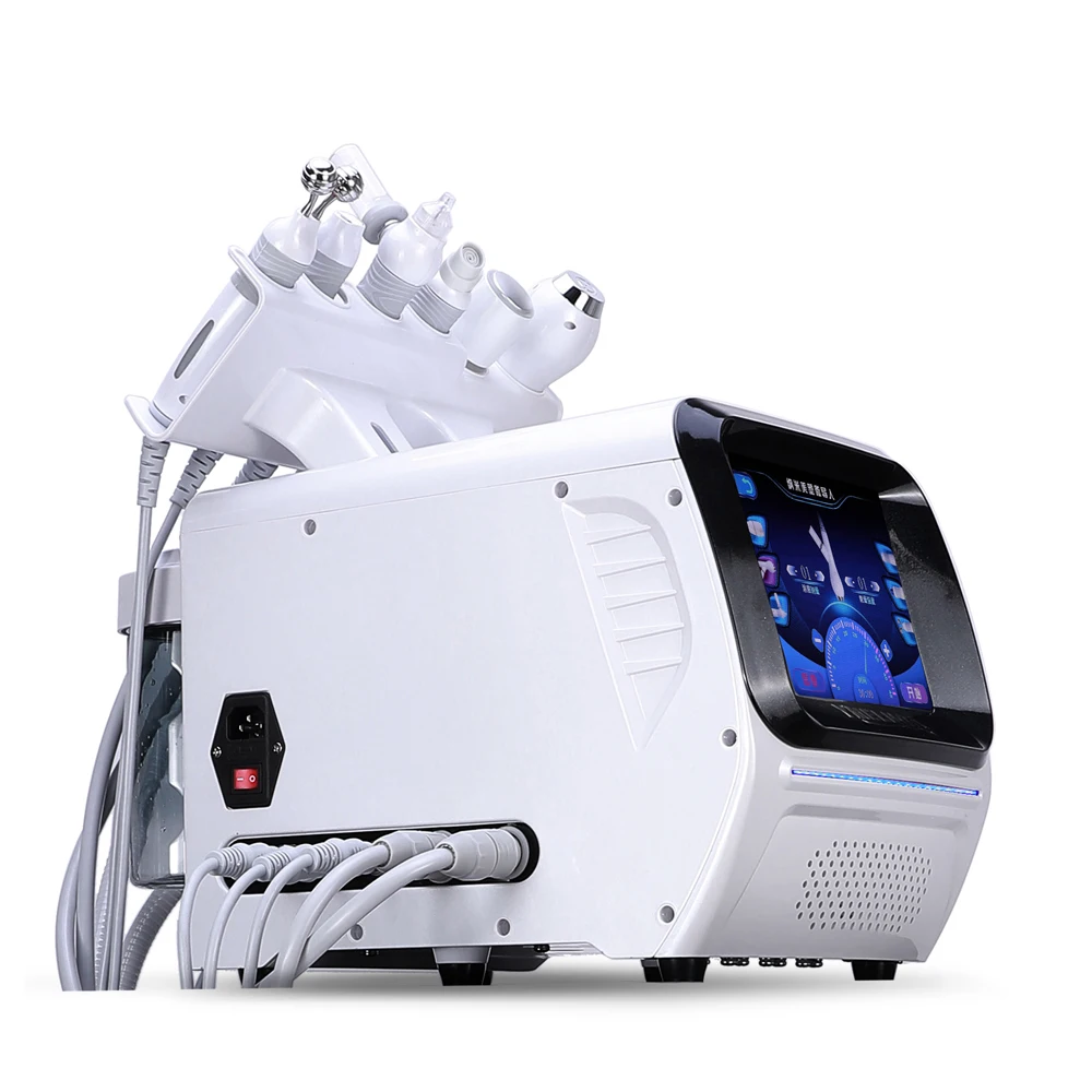 Hydrafacial Machine Уход за кожей лица глубокое очищение окси спрей jetPeel вода кислородный