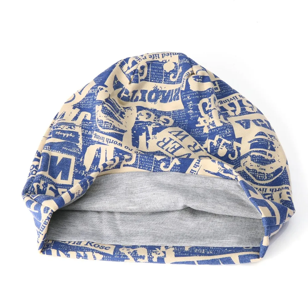 Женская и мужская зимняя Лыжная шапочка шапка бини muts כביprint Print капот с принтом буквы вязаная шапка зимняя Двойная Толстая теплая наушники Skullies# H