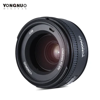 

YONGNUO YN40mm F2.8N lens 1:2.8 Standard Fixed Prime Lens AF MF Auto Manual Focus Light-weight for Nikon DSLR Camera