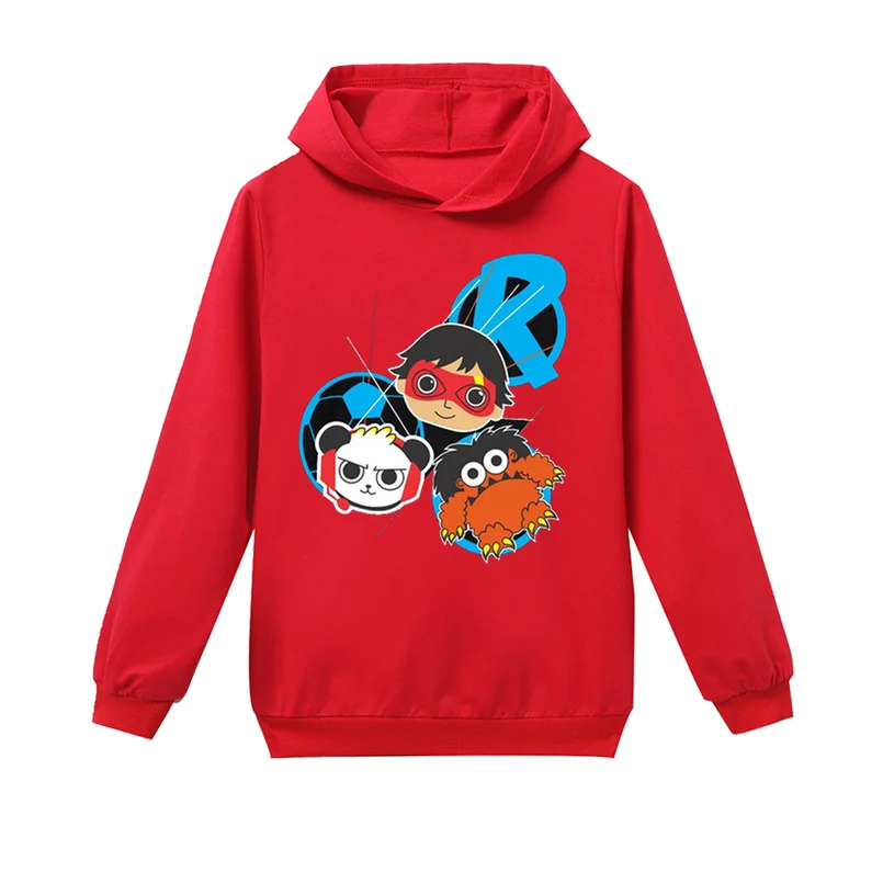 Ryan ToysReview/толстовки с капюшоном; Детские свитшоты; модные детские свитшоты; одежда для малышей; пальто для малышей; детская одежда; рубашка для мальчиков; спортивная одежда