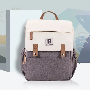 

Large Capacity Women Backpack Bag Outdoor Travel Baby Nursing Bag Fashion Patchwork Maternity Diaper Backpack Bag for Baby Mummy