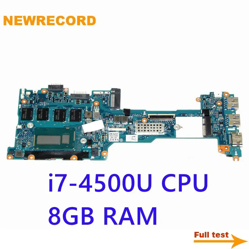 

For Sony Pro 13 SVP13 SVP13215PXB Laptop Motherboard A1951396B V270_PCB V270_MBX 1P-0134J00-8011 I7-4500U CPU 8G RAM