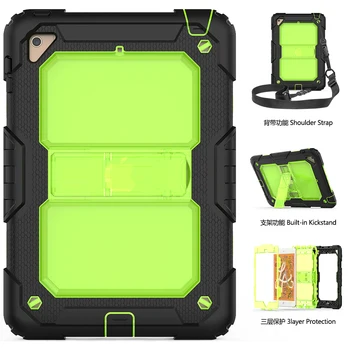 

Shockproof Case for iPad Mini 5 2019 Case Mini 4 5 Strap Shoulder Silicone Safe Child with Stand Cover for ipad 7.9inch Mini 5/4