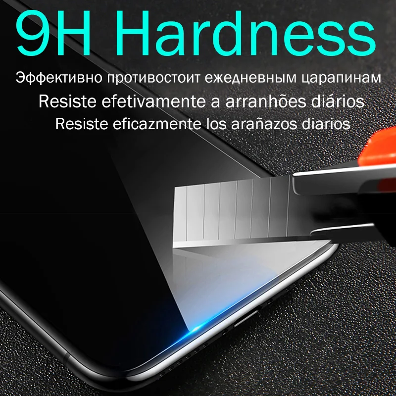 1-3 шт закаленное стекло для iPhone айфон 11 Pro Max 7 8 6 6S Plus полное покрытие Защитная стеклянная пленка для экрана для iPhone XR X XS Max SE 5S 5 защитное стекло стакан защитная пленка