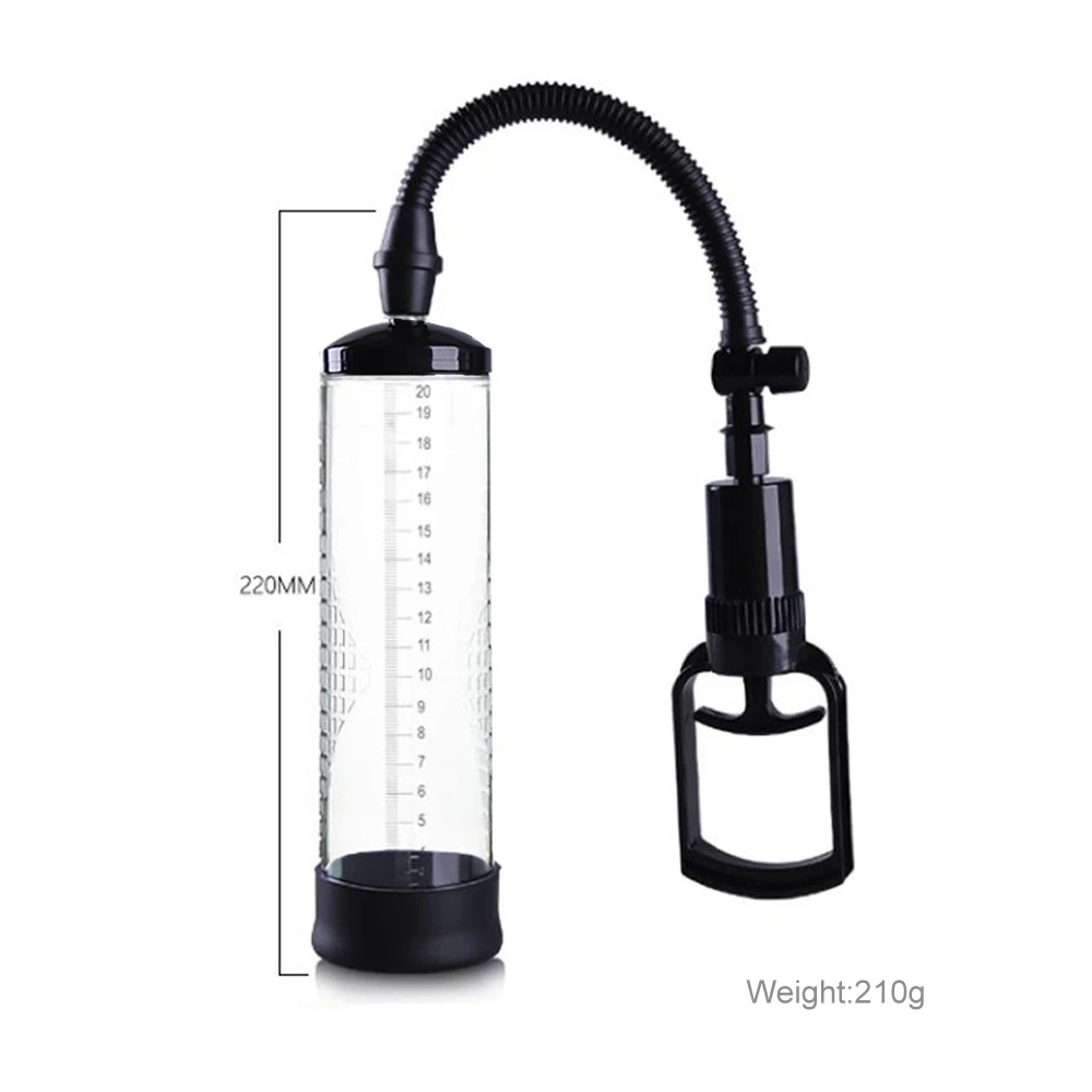 new transparent penis enlargement pumps cock dick pro extender vacuum massager male massage care pump sex toys for men