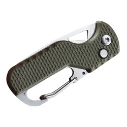 Mini coupe dents en acier inoxydable, 1 pièce, pratique, créatif, avec crochet 