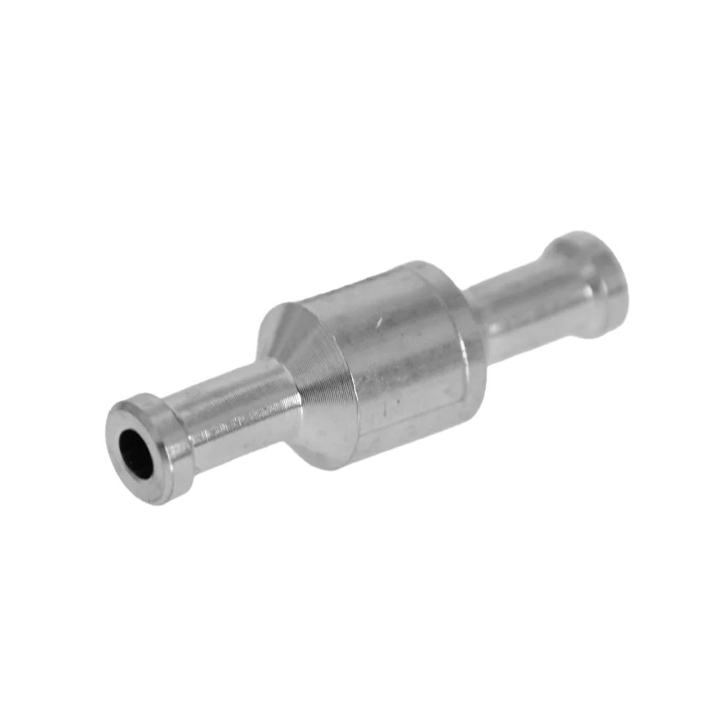 Aluminum Alloy Fuel Line Check Valve 5/16 Inch One Way Automobile Oil