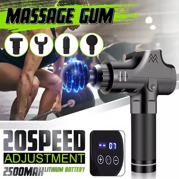 

Powerful Therapy Massage Gun Electric Muscle Massager Portable Percussive Vibrating Handheld Deep Tissue Muscle Massager