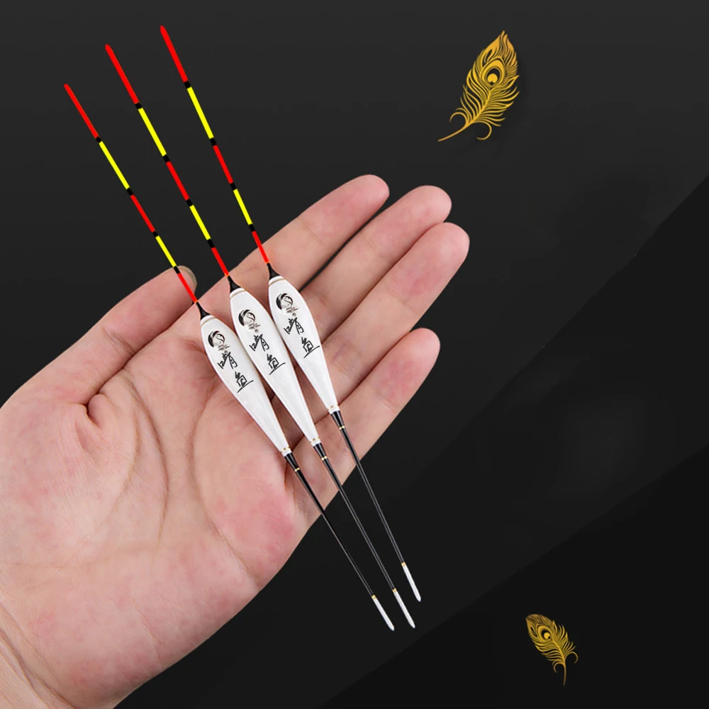 3pcs/set Fishing Float Bobber Group Shallow Water Smart Float Carp Float Gear For Winter Fishing Fishing Accessories