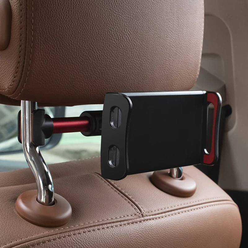 

Car Back Seat Headrest Holder Auto Rear Pillow Tablet Ipad Stand Bracket 360 Rotation For iPhone Huawei Samsung