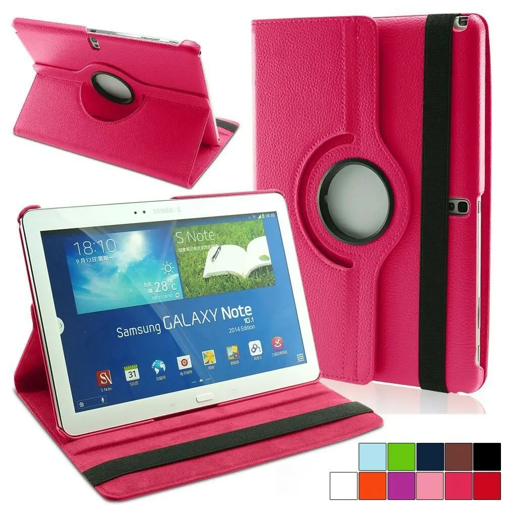 Note 10 1 2014 edition чехол P600 P605 P601 для планшета 360 Вращение Samsung Galaxy Tab Pro T520 T521 T525