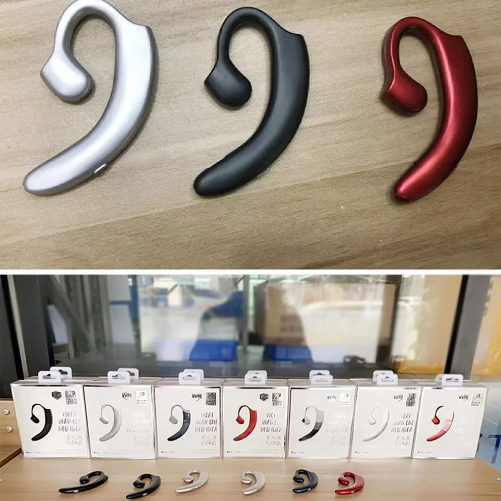1pcs C7 Bone Conduction Ear Hook Earset Wireless 5 0 Earphone Stereo Sport Headphone With Microphone Headphones