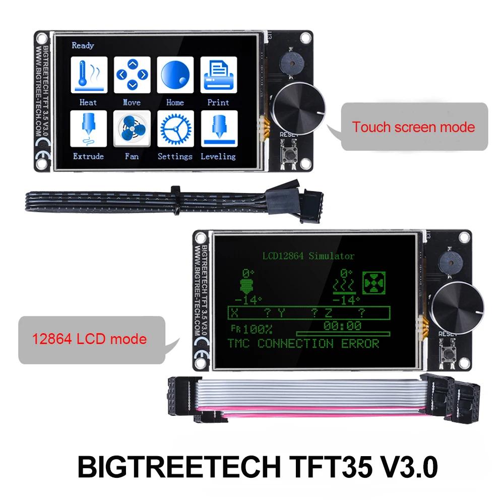 Сенсорный экран BIGTREETECH TFT35 V3.0/12864LCD дисплей детали для 3D принтера SKR V1.4 Turbo V1.3 Ender 3 vs