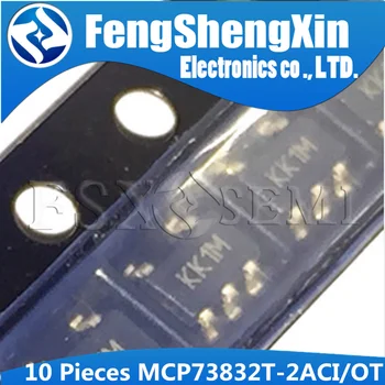 

10pcs MCP73832T-2ACI/OT SOT23-5 MCP73832 KKDA KK1M KKY3 KK** MCP73832T SOT regulator