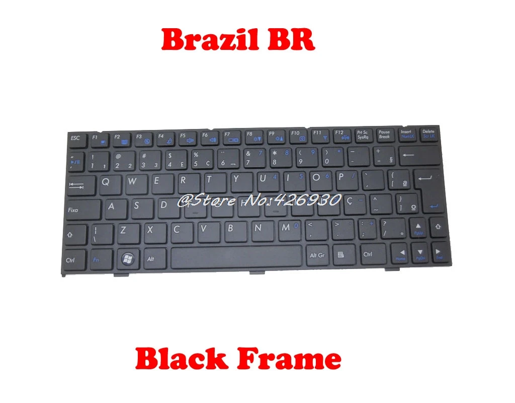 UK LA KR JP BR US клавиатура для CLEVO M1110 W110ERF M1111 M1115 M1110Q M1110QR MP 08J63US 430 6 80 M1100 011 1 211 1|us