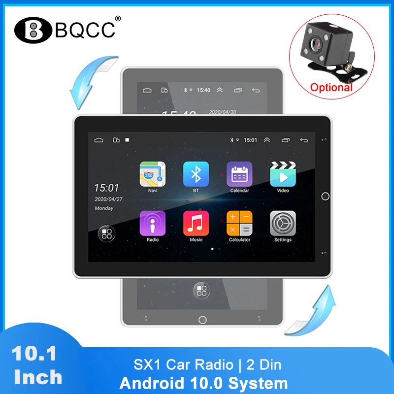 US $168.63 101 Car Radio SX1 2 Din Autoradio Android Car Multimedia GPS Navigation Bluetooth FMUSBAUX 1GB 16GB MP5 Player