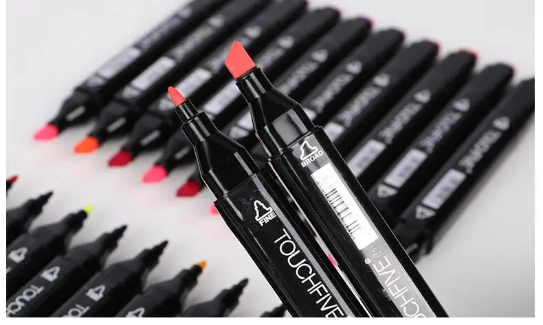 TOUCHFIVE Optional168 Colors Sketch Markers Alcohol Based Markers Painting Art Supplies Pen for Kids , adult painting,Coloring TOUCHFIVE Optional168 Colors Sketch Markers Alcohol Based Markers Painting Art Supplies Pen for Kids , adult painting,Coloring