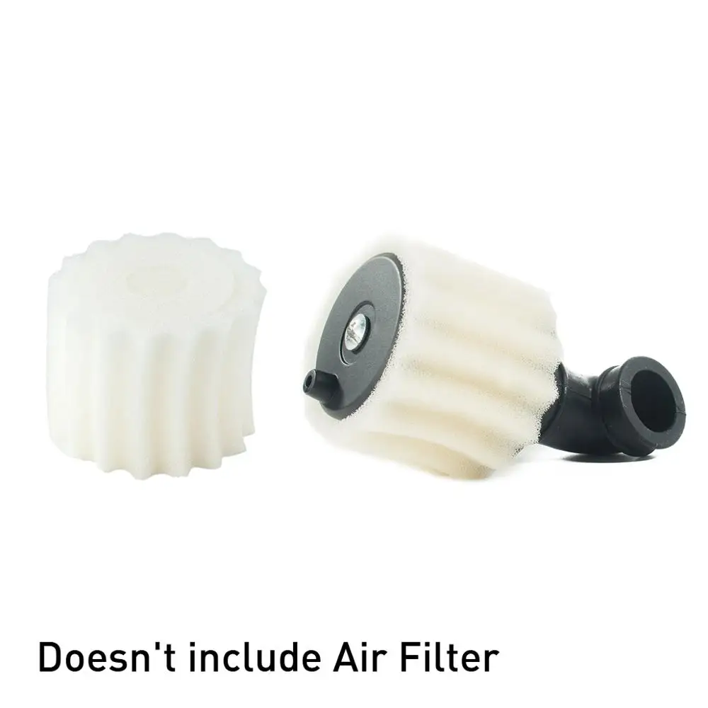 Extension Silicone Tube Fuel Gasoline Hose & Air Filter Sponge For HSP Hpi 1/10 1/8 Scale Nitro RC Car Engine Parts Exhaust Pipe