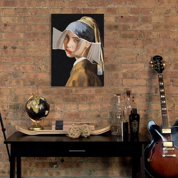 

Billie Funny Spoof Canvas Painting Wall Artwork Printed Pictures Nordic Poster Home Decoration Modular Living Room Frame