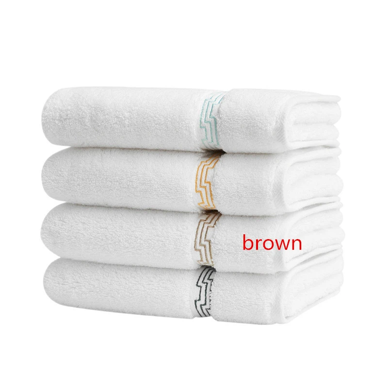 Brown 30x60 см хлопок полый сплошной цвет обычная домашняя детская ванная комната моющаяся ткань отель большое полотенце для рук и лица для взрослых - Цвет: Brown