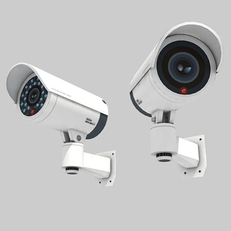 

1:1 Paper Model Fake Security Dummy Surveillance Camera Security Model Puzzles