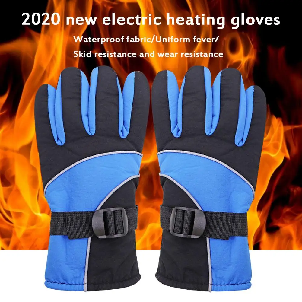 12V elektrisch beheizt Handschuhe Winter Wärmer wiederaufladbare Handschuhe 