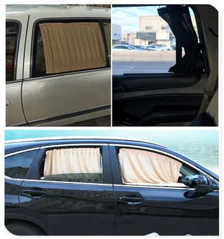

The New 2pcs / set car side window shade curtain auto shape for Porsche 918 Cayman Boxster 919 718 GT3