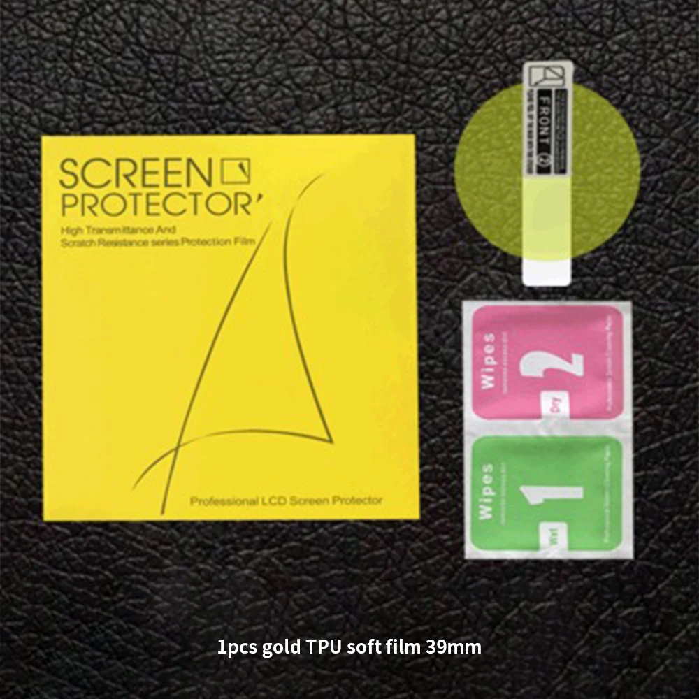 

36MM 39mm Soft Film For MicrowearL15 /L16 /L13 /DT95 North EDGE Smart Watch Apache Smartwatch Protection Dial High Quality